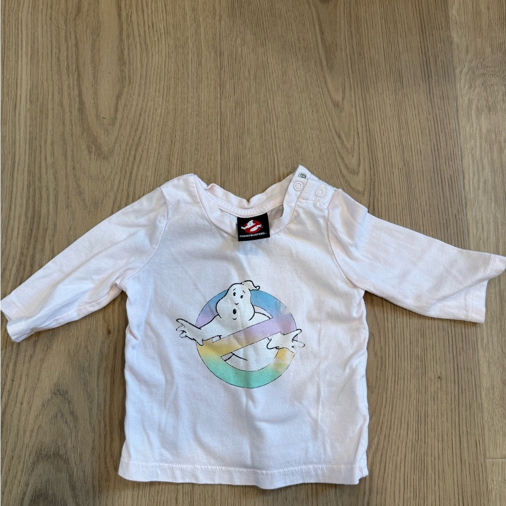 Ghostbusters Kids Shirt - light pink!!